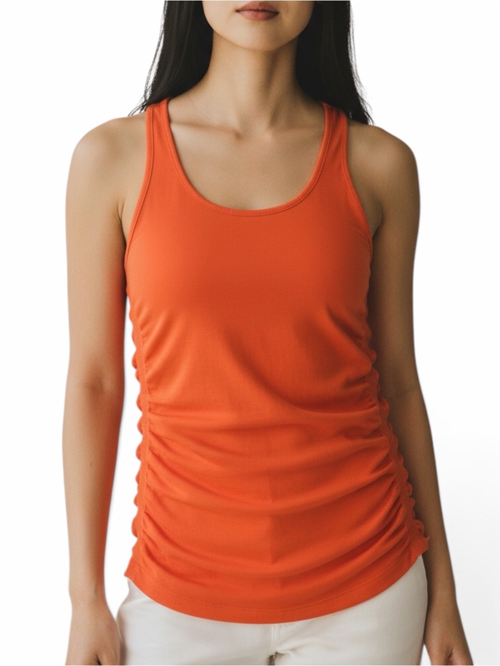 Athleta Workout Tank Orange Size S